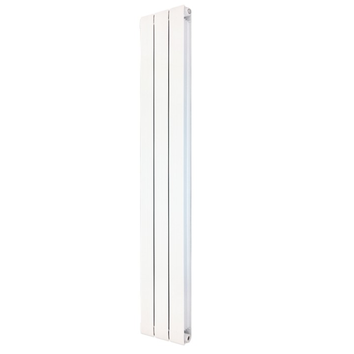 245mm (w) x 1800mm (h) Vesuvius White Radiator (Aluminium)