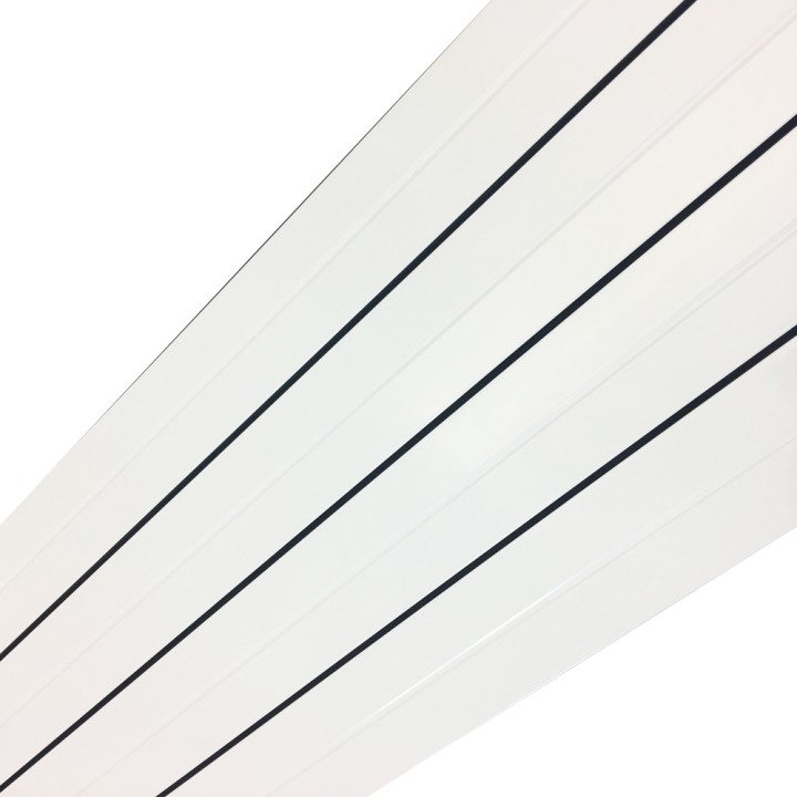 318mm x 1800mm Vesuvius White