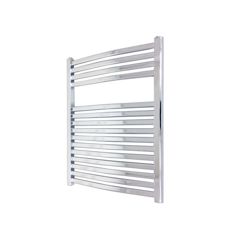 600mm x 800mm Ellipse Chrome Towel Rail