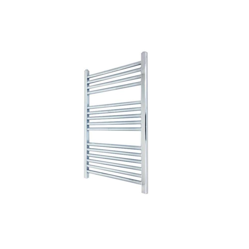 400mm  x 800mm Straight Chrome Towel Rail