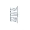 400mm  x 800mm Straight Chrome Towel Rail