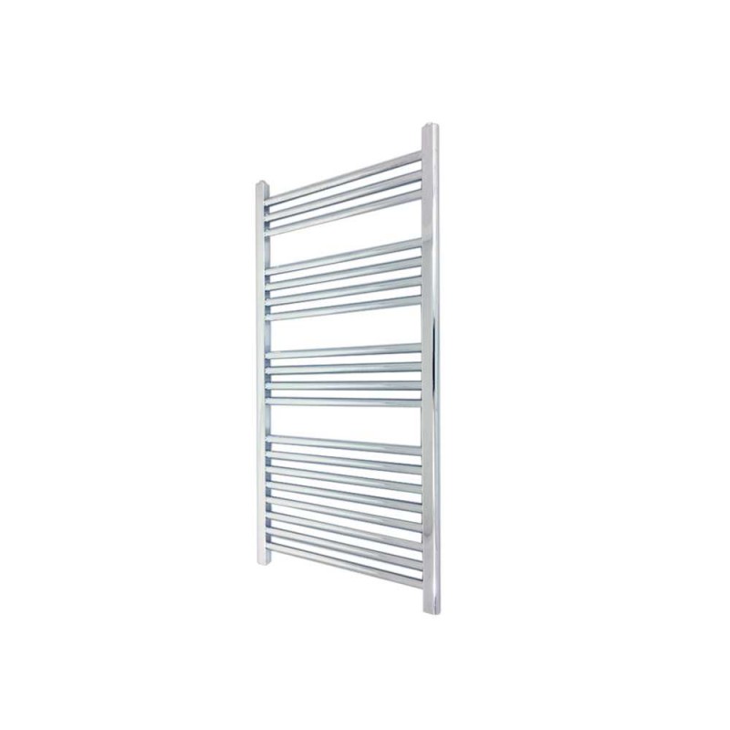 400mm  x 1000mm Straight Chrome Towel Rail