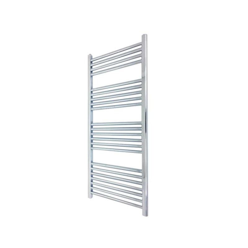 400mm  x 1200mm Straight Chrome Towel Rail