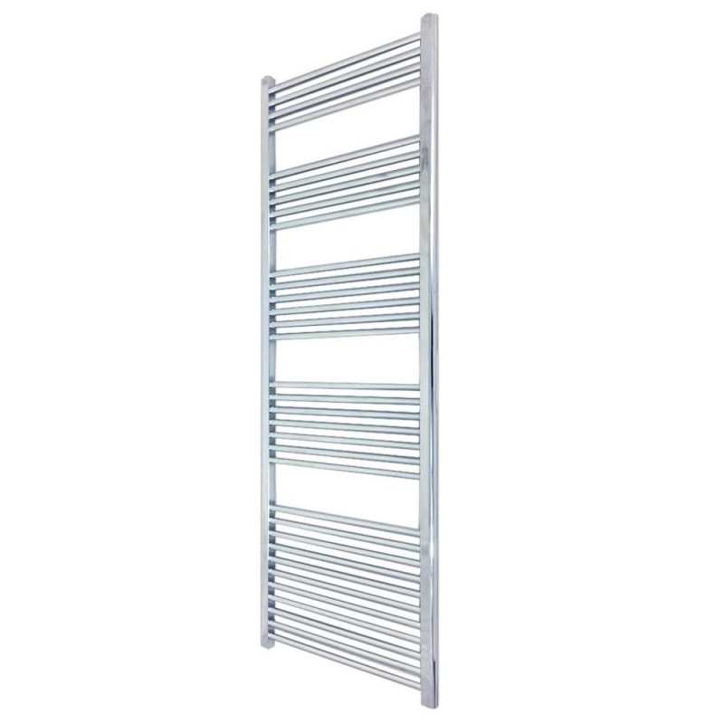 500mm  x 1800mm Straight Chrome Towel Rail