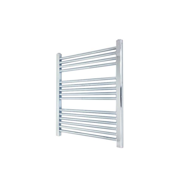 600mm  x 800mm Straight Chrome Towel Rail