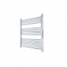 600mm  x 800mm Straight Chrome Towel Rail