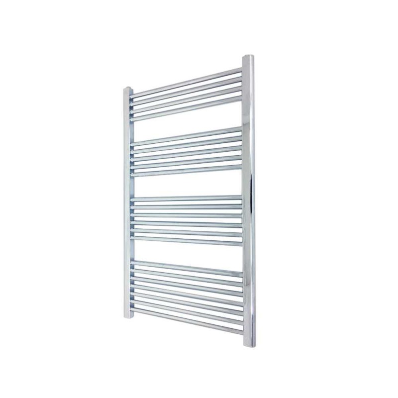 600mm  x 1200mm Straight Chrome Towel Rail