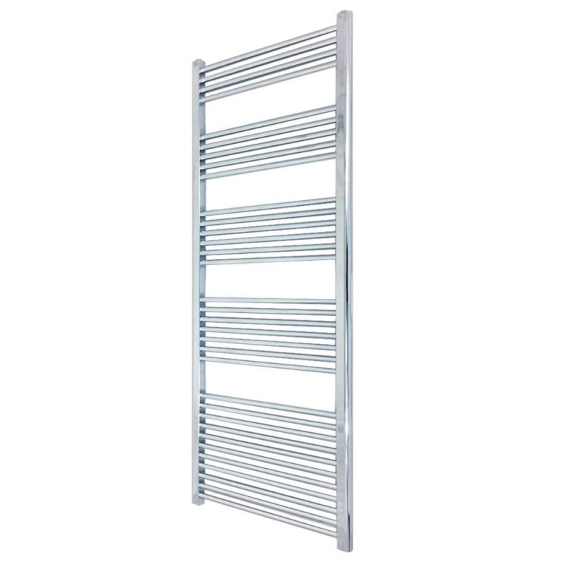 600mm  x 1800mm Straight Chrome Towel Rail