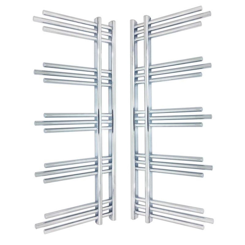 500mm (w) x 1200mm (h) Beaumaris Chrome Designer Towel Rail