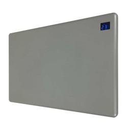 1500W "Nova Live R" Silver Electric Panel Heater - 600mm(w) x 400mm(h)
