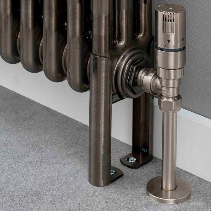 Slip on Feet for "Korona" 2,3 or 4 Bare Metal Lacquered Column Radiators (Pair)