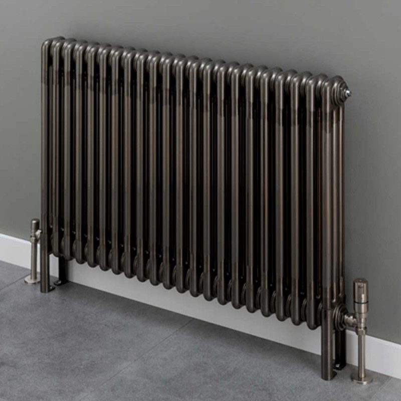 Slip on Feet for "Korona" 2,3 or 4 Bare Metal Lacquered Column Radiators (Pair)