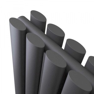 Ultraheat Sofi Anthracite Single & Double Oval Tube Vertical Radiators (10 Sizes)