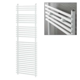 Ultraheat "Windsor" White Tube on Tube Designer Heated Towel Rails (3 Sizes)