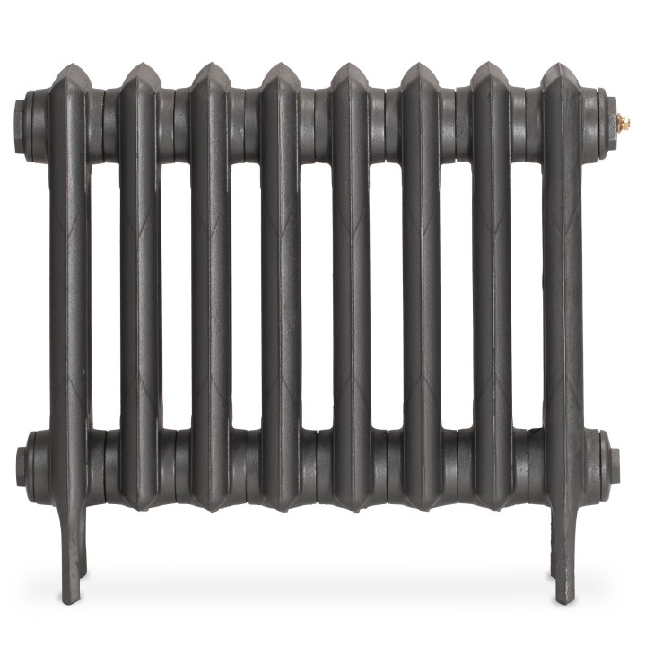 Victoria 460mm 2 Column Cast Iron Radiator - Side View