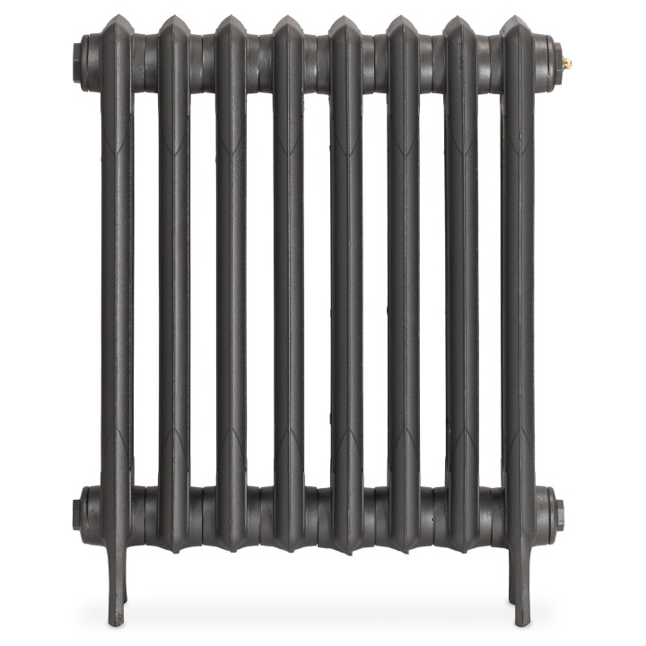 Victoria 660mm 2 Column Cast Iron Radiator - Side View