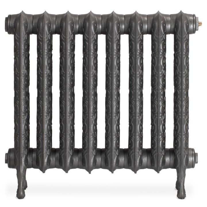 Kingston 580mm 2 Column Cast Iron Radiator - Side View