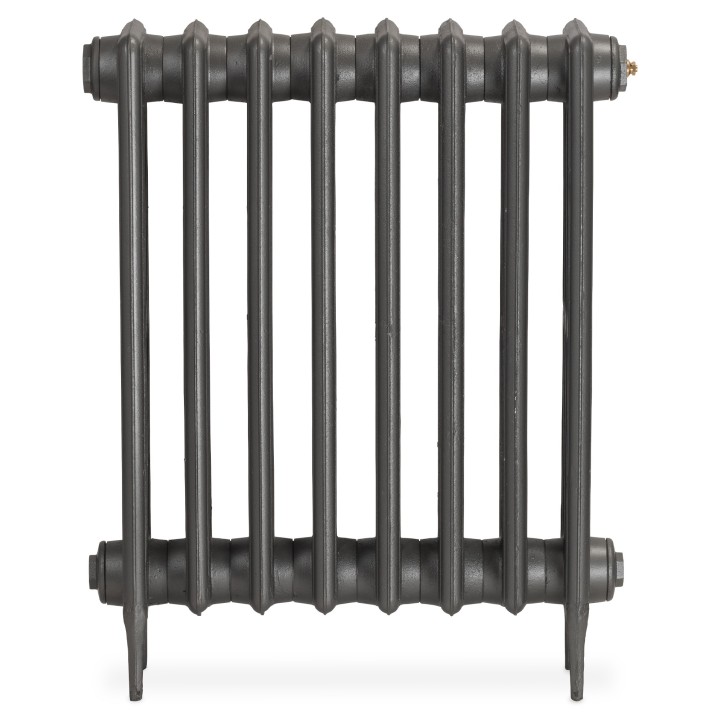Gladstone 660mm 4 Column Cast Iron Radiator - Side View