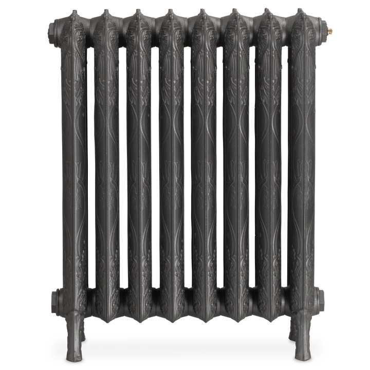 Marlborough 760mm 2 Column Cast Iron Radiator - Side View