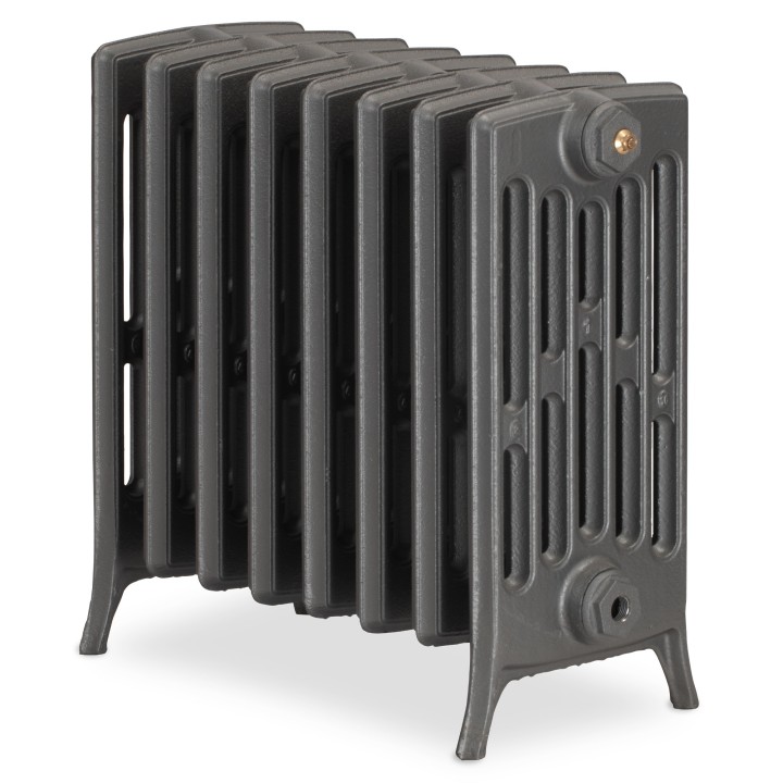 The "Mayfair" 6 Column 485mm (H) Traditional Victorian Cast Iron Radiator - Close up