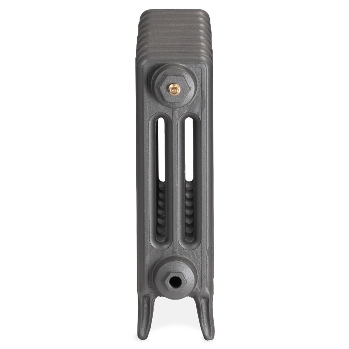 Gladstone 450mm 3 Column Cast Iron Radiator - Side View