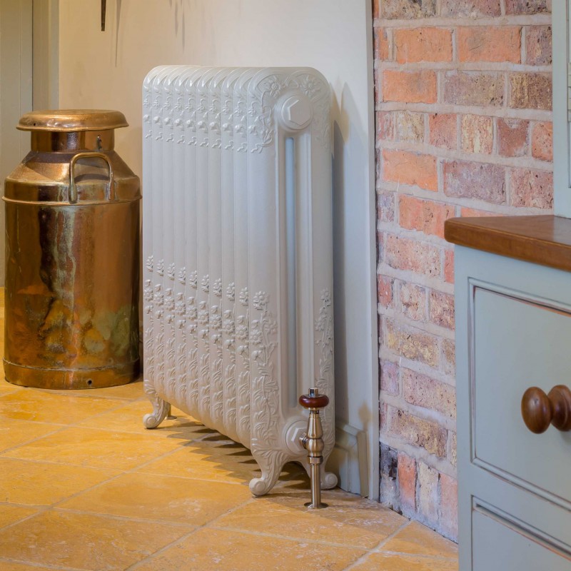 The "Albion" 2 Column 790mm (H) Traditional Victorian Cast Iron Radiator - 