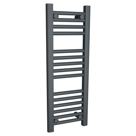 300mm (w) x 800mm (h) "Straight Anthracite" Designer Towel Rail