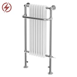 550mm (w) x 1130mm (h) "Abbey" Electric Traditional Towel Rail