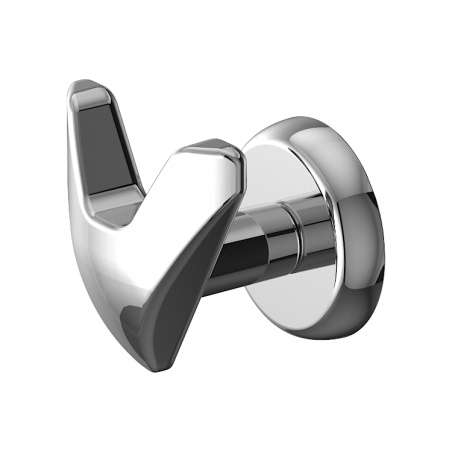 Chrome Magnetic "VIP" Robe/Coat Hanger (Heavyweight Magnet) - Close up