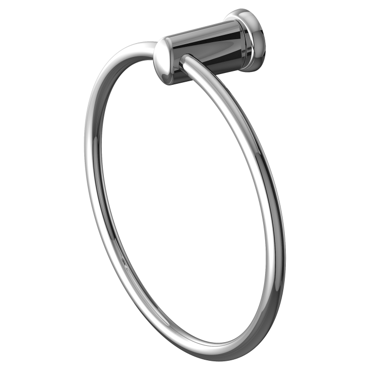 Chrome Magnetic Towel Ring Holder (Heavyweight Magnet) - Close up