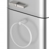 White Magnetic Towel Ring Holder (Heavyweight Magnet)