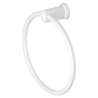 White Magnetic Towel Ring Holder (Heavyweight Magnet) - Close up
