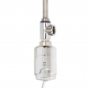 Chrome Dual Fuel Kit T-Piece & RICA Thermostatic Heating Element 150W to 600W