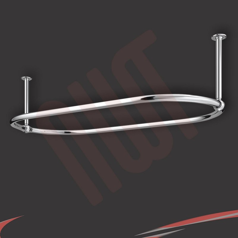 1140mm (w) x 610mm (d) Carbo Ceiling Mounted Shower Bath ...