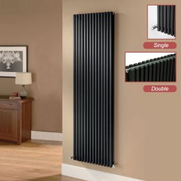 Ultraheat Klon Black Single Double Vertical Radiators