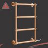 500mm (w) x 750mm (h) "Harley" Copper Traditional Towel Rail (Single Heat)