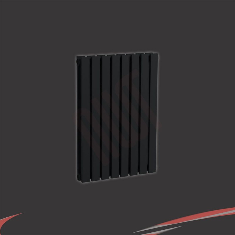 Ultraheat "Linear" Black Double Flat Panel Horizontal Radiators (6 Sizes)