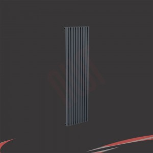 Ultraheat "Klon" Designer Anthracite Single & Double, D-Profile Vertical Radiators