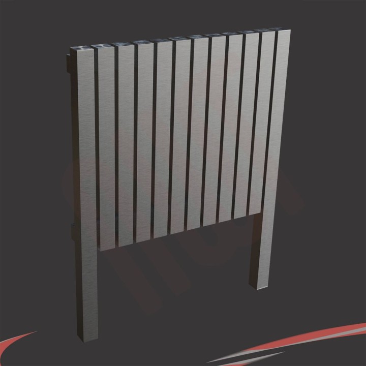 KRL1276 - Kare 590mm(w) x 760mm(h) x 70mm(d) - (2931 BTUs / 12 Sections)