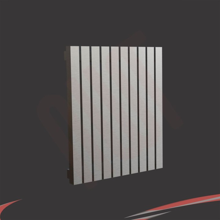 Aeon "Kare E" Designer Brushed Stainless Steel Radiator (10 Sizes)