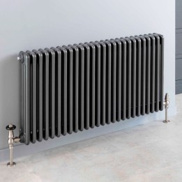 "Korona" 4 Column - 500mm(h) & 600mm(h) Graphex Horizontal Radiators (9 Sizes)