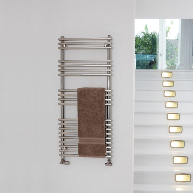 Aeon "Windsor" Brushed or Polished Stainless Steel Towel Rails (3 Sizes)