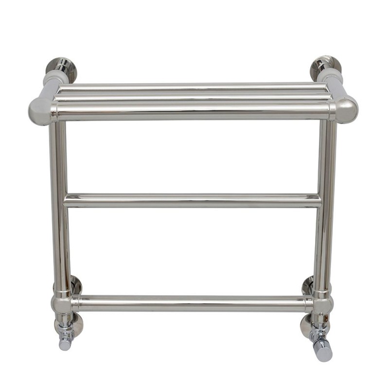 Aeon "Saluta" Designer Polished Brushed Stainless Steel Towel Rail