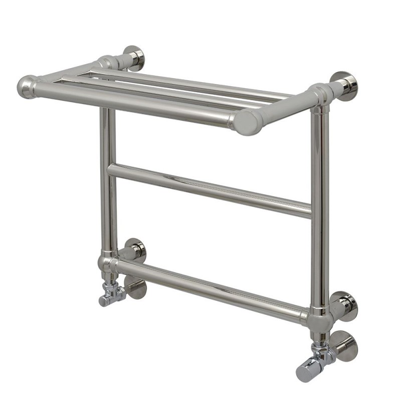 Aeon "Saluta" Designer Polished Brushed Stainless Steel Towel Rail