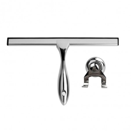 250mm(w) Stainless Steel Wetroom Shower Glass Squeegee