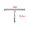 250mm(w) Stainless Steel Wetroom Shower Glass Squeegee (Design G2) + Suction Hanger
