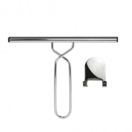 260mm(w) Stainless Steel Wetroom Shower Glass Squeegee