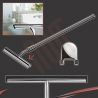 260mm(w) Extendable Stainless Steel Wetroom Shower Glass Squeegee (Design G20) + Sticky Hanger