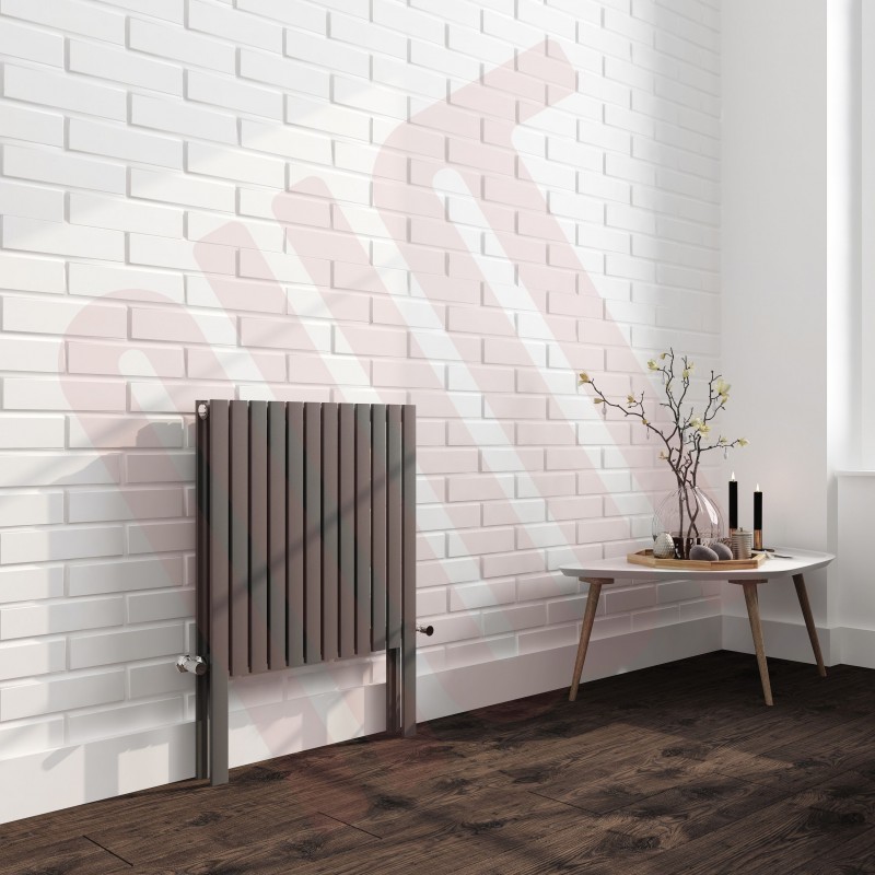 588mm(w) x 800mm(h)"Axim" Horizontal Anthracite Radiator