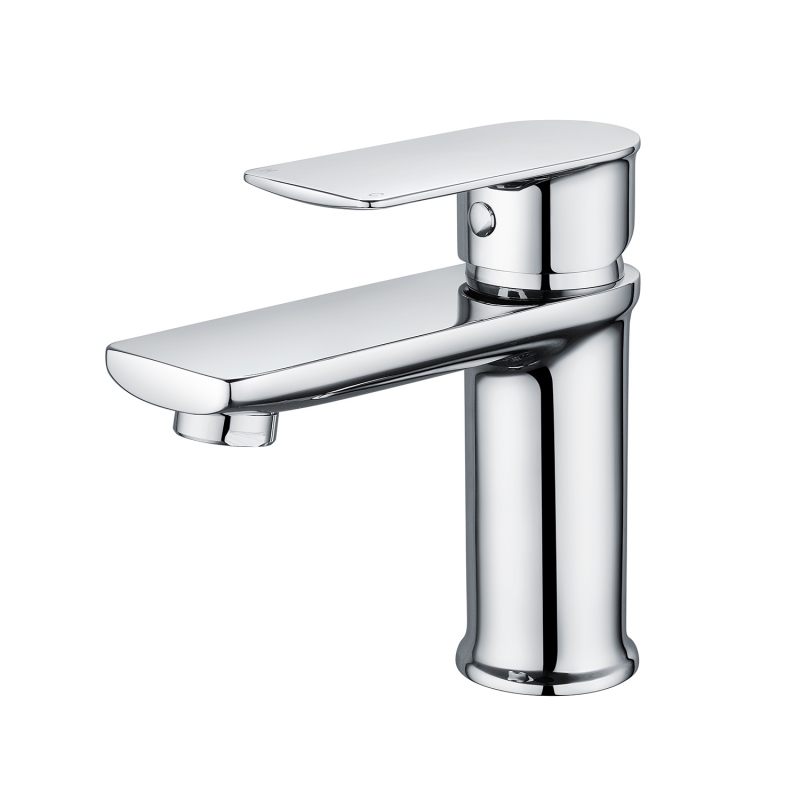 "Luxe" Chrome Basin Mixer Tap (Includes Click-Clack Waste)